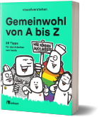 Eine Illustration unseres Buches über Gemeinwohlökonomie