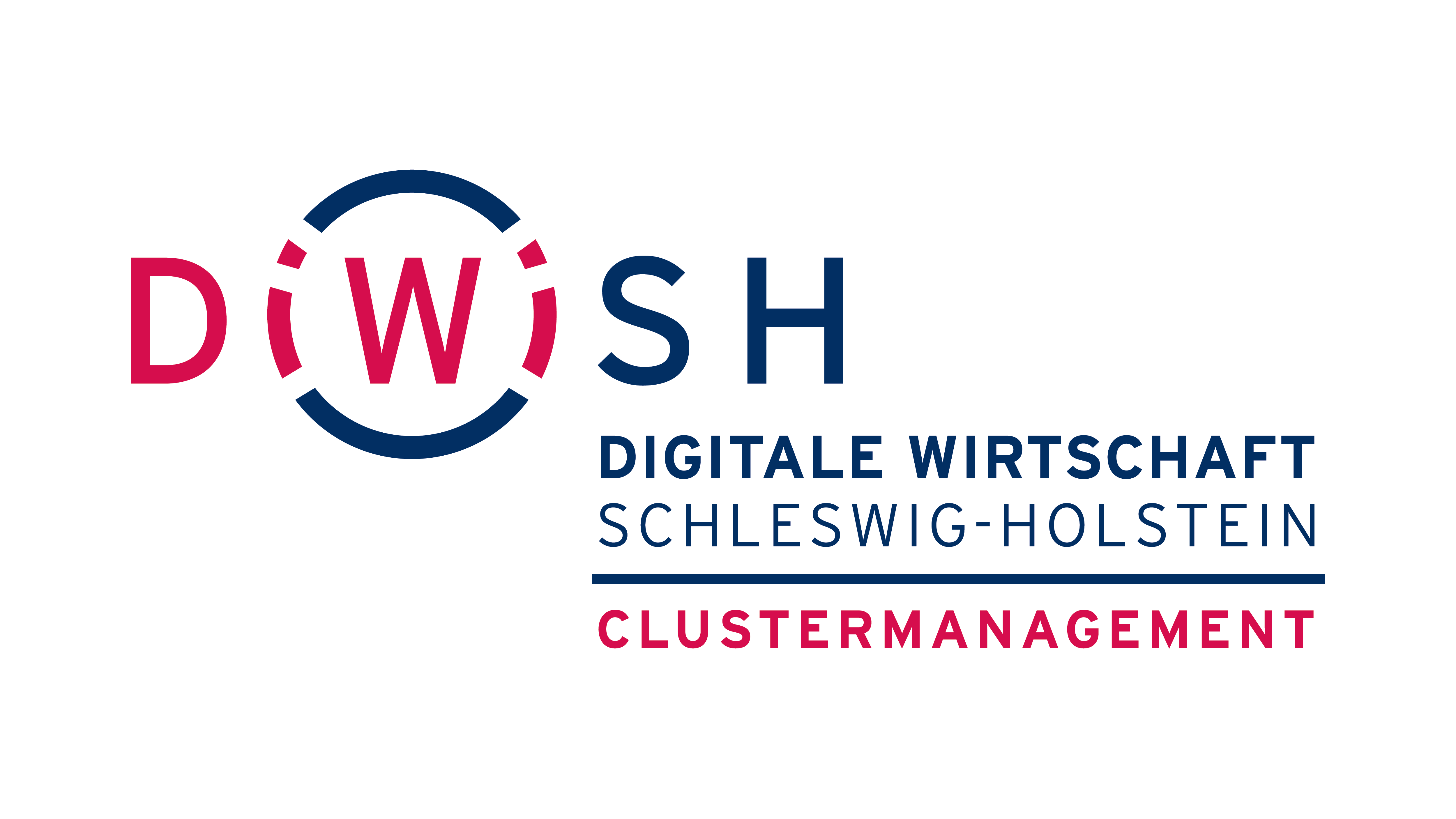 Das Logo von DIWISH in Rot- und Blautönen.